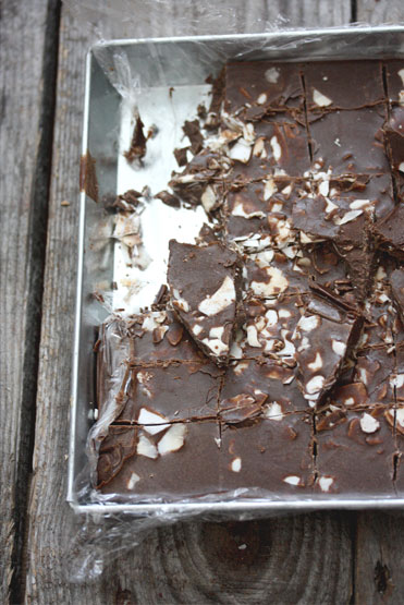 Love You Right Back Carob + Coconut Squares