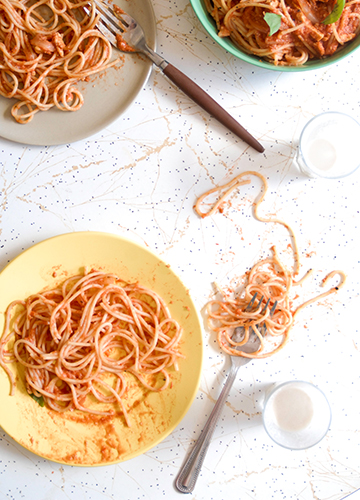 Vegan Bolognese Spaghetti 