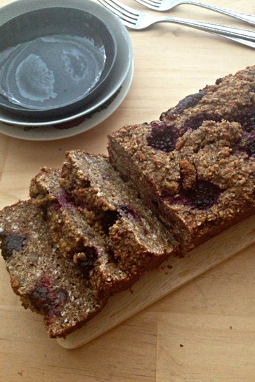 Buckwheat and Mulberry Loaf